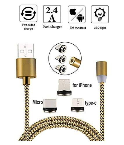 3-in-1 Magnetic Charging Cable Kit