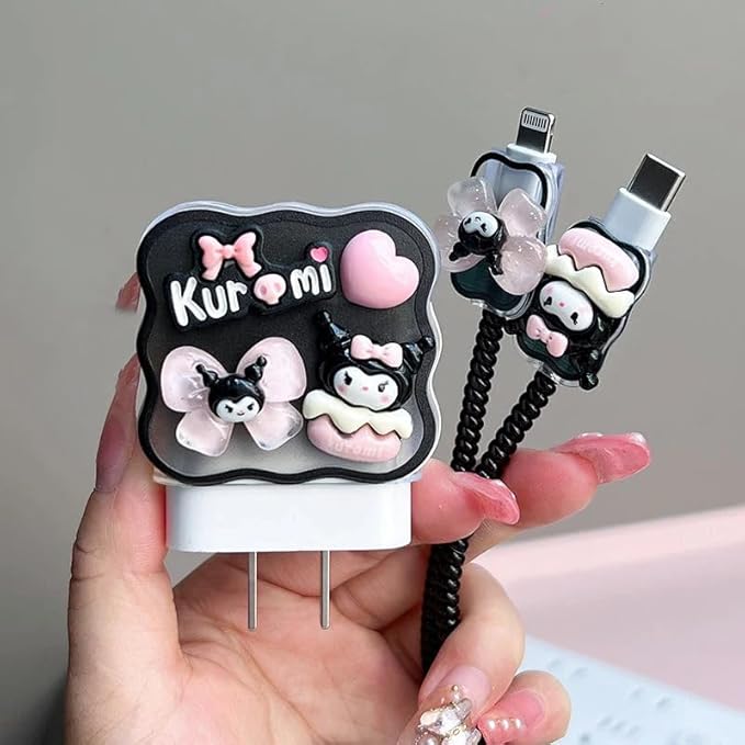 Kuromi Charm Charger Case -18/20W