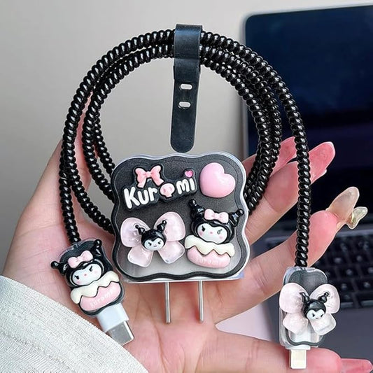 Kuromi Charm Charger Case -18/20W