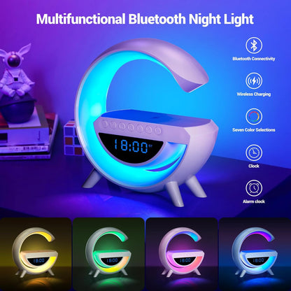 G-Shape Bluetooth Speaker Night Light