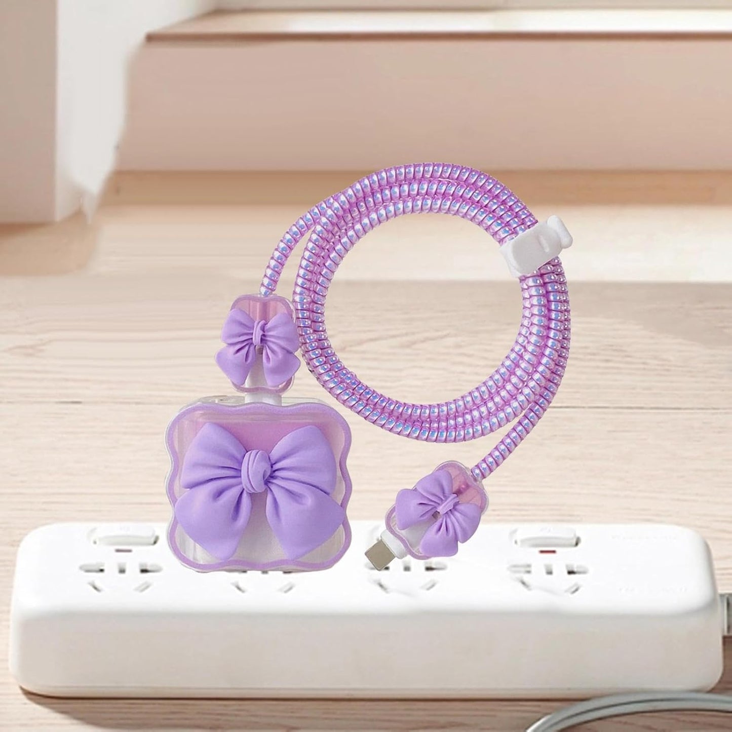 Lavender Bow Charger Case-18/20W