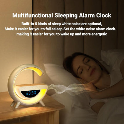 G-Shape Bluetooth Speaker Night Light