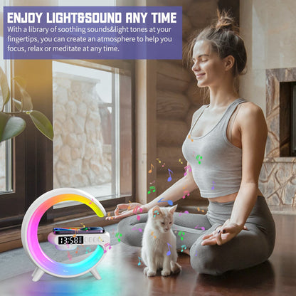 G-Shape Bluetooth Speaker Night Light (Small Size)